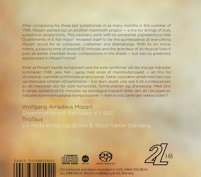 Mozart: Divertimento Kv563