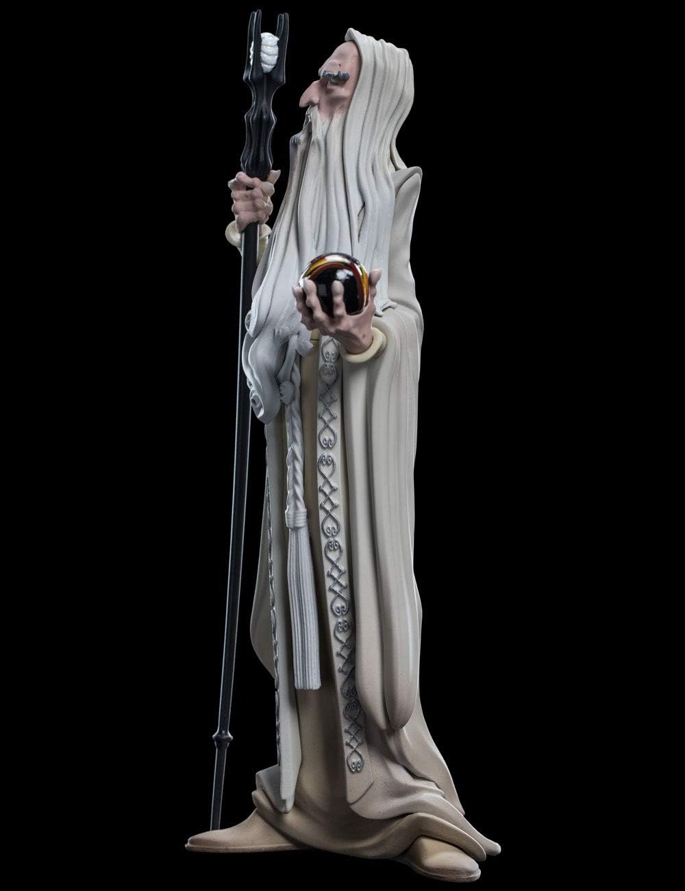 Weta Collectibles- Señor de los Anillos Figura Mini Epics Saruman, Multicolor (Weta Workshop WETA865002615