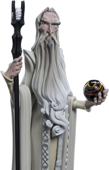 Weta Collectibles- Señor de los Anillos Figura Mini Epics Saruman, Multicolor (Weta Workshop WETA865002615