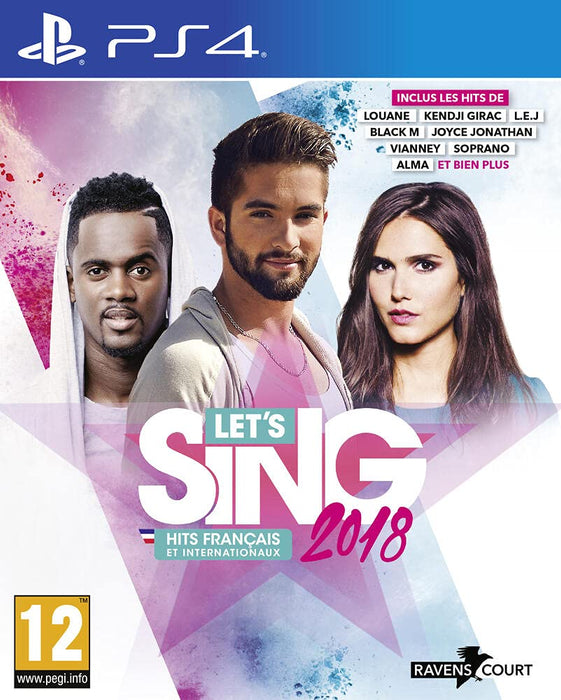 LET'S SING 2018 HITS FR + INTER - PS4