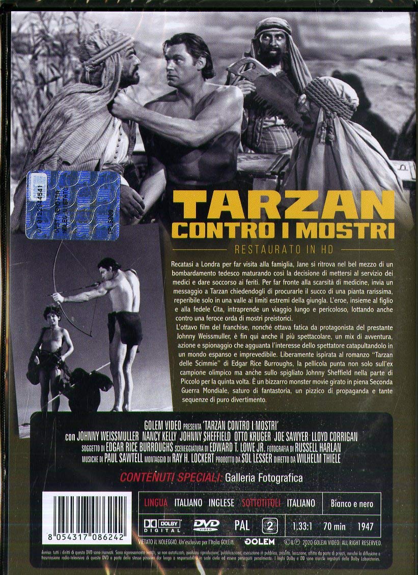 Tarzan Contro I Mostri (Restaurato In Hd)