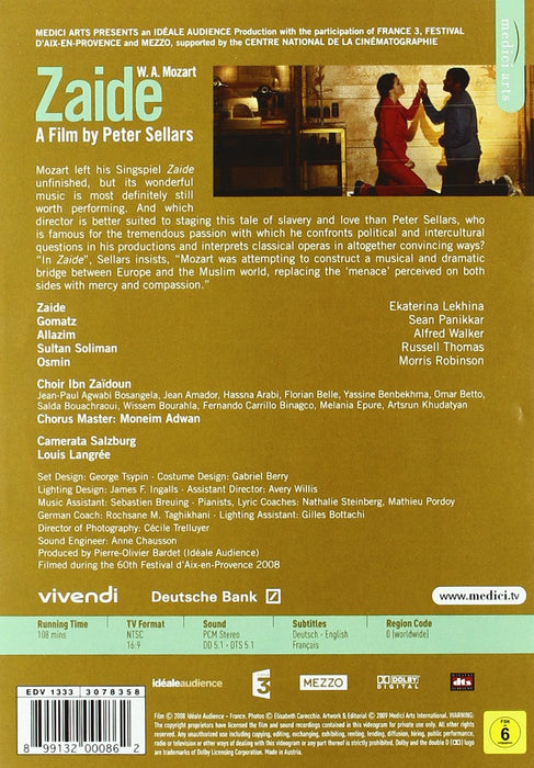 Mozart: Zaide - A film by Peter Sellars