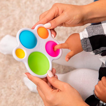Fat Brain Dimpl, Early Development Toy, Educational Toy, Push and Pop Toy, Sensory Toy for Babies, Colourful Toy for Boys and Girls Aged 10 Months and Older