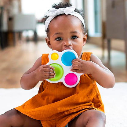 Fat Brain Dimpl, Early Development Toy, Educational Toy, Push and Pop Toy, Sensory Toy for Babies, Colourful Toy for Boys and Girls Aged 10 Months and Older