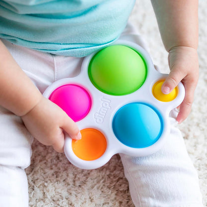 Fat Brain Dimpl, Early Development Toy, Educational Toy, Push and Pop Toy, Sensory Toy for Babies, Colourful Toy for Boys and Girls Aged 10 Months and Older