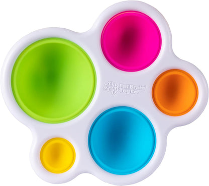 Fat Brain Dimpl, Early Development Toy, Educational Toy, Push and Pop Toy, Sensory Toy for Babies, Colourful Toy for Boys and Girls Aged 10 Months and Older