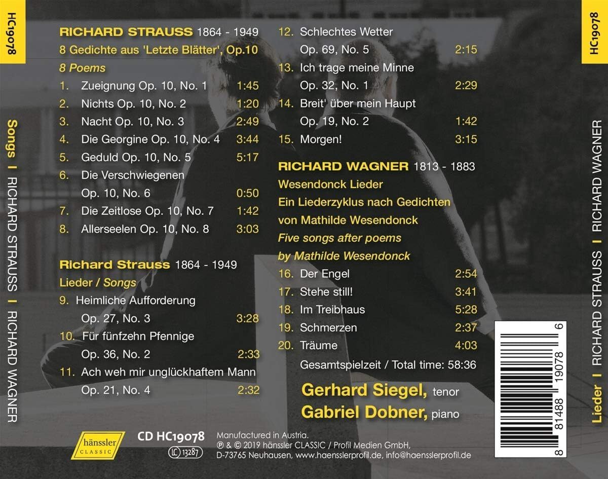 Gerhard Siegel/Gabriel Dobner: Richard Strauss/Richard Wagner