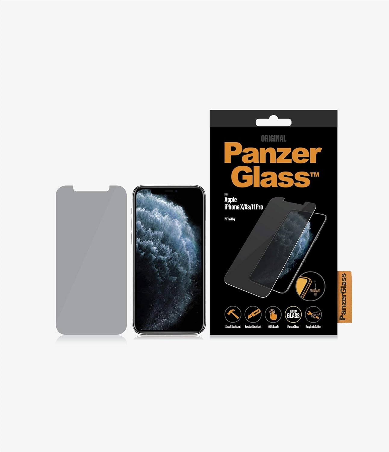 PanzerGlass Beschermglas Privacy voor iPhone 5,8 inch (2019