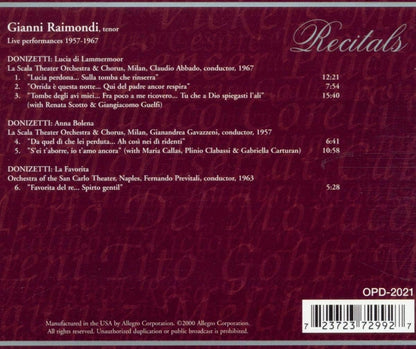 Evening with Gianni Raimondi, Vol.1