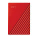 WD 4 TB My Passport Portable HDD USB 3.0 with software for device management, backup and password protection - Red - Works with PC, Xbox and PS4 PC 4TB Red HDD