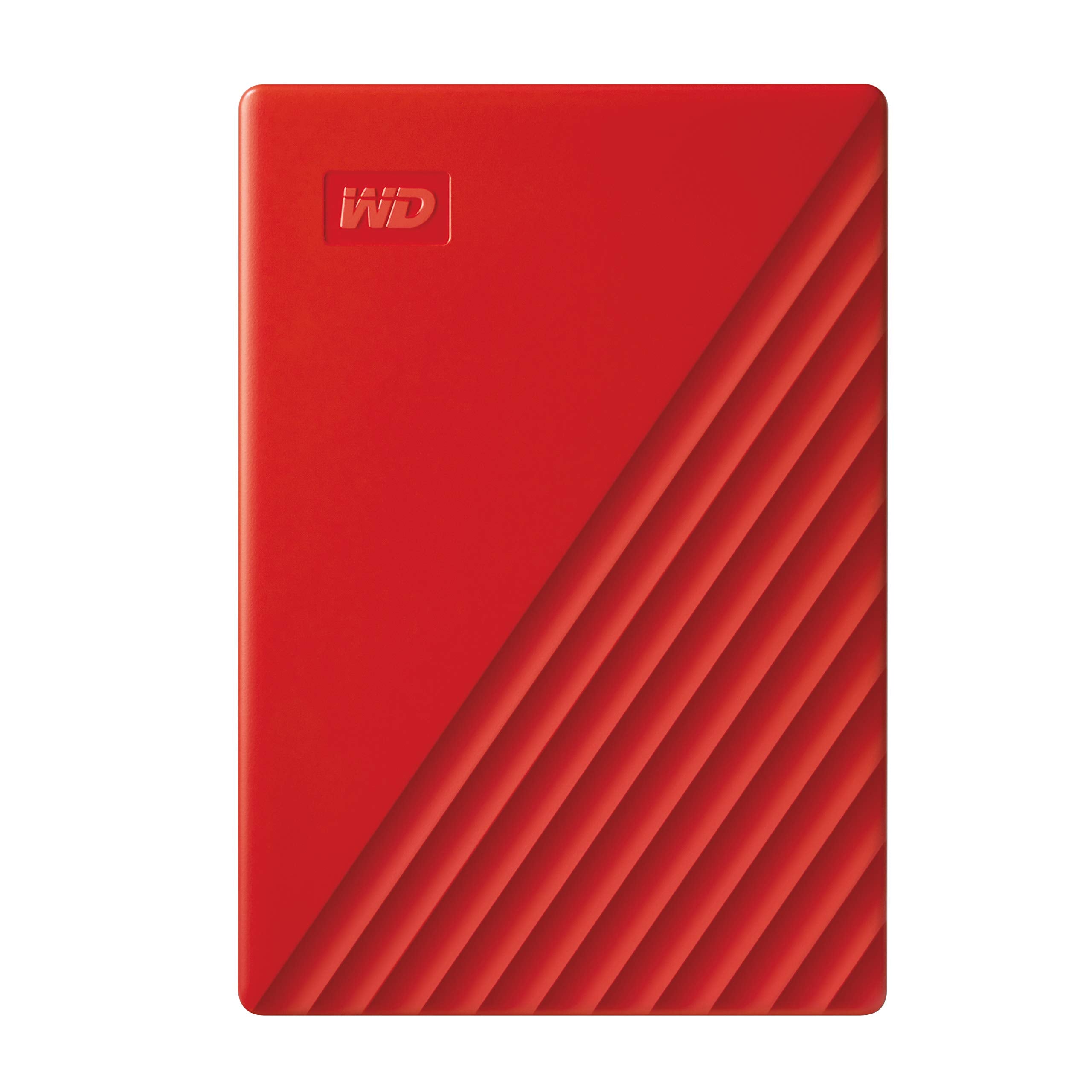 WD 4 TB My Passport Portable HDD USB 3.0 with software for device management, backup and password protection - Red - Works with PC, Xbox and PS4 PC 4TB Red HDD