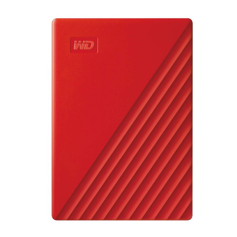 WD 4 TB My Passport Portable HDD USB 3.0 with software for device management, backup and password protection - Red - Works with PC, Xbox and PS4 PC 4TB Red HDD