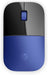 HP Z3700 Wireless Mouse, Blue, Slim, Multi-OS & Device Compatibility, 2.4 GHZ Connectivity, Multi-Surface Technology, Blue LED 1200 dpi Optical Sensor, Up to 16 Months Battery Life
