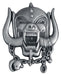 Motörhead Metal Warpig Indifferent Pin's grey, Estándar, Zinc Alloy, No gem, Motörhead Metal Warpig Unisex Spilla grigio