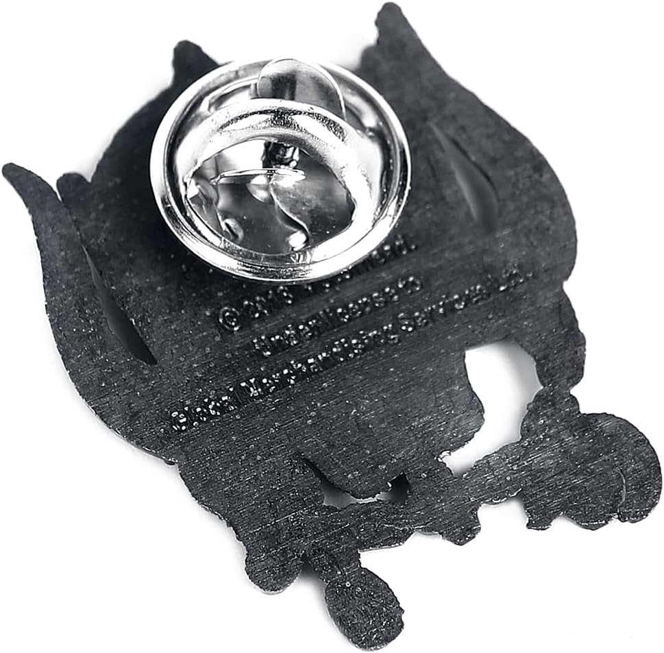 Motörhead Metal Warpig Indifferent Pin's grey, Estándar, Zinc Alloy, No gem, Motörhead Metal Warpig Unisex Spilla grigio