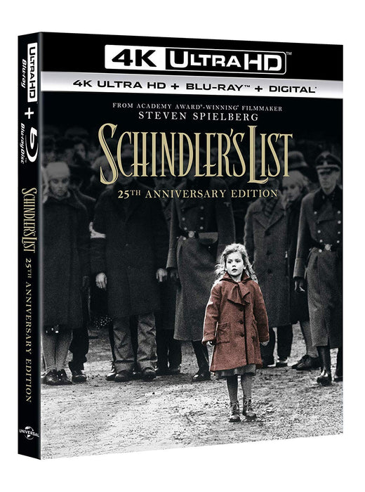 Movie Schindler`S List (4K Ultra Hd+Blu-Ray) - (Italian