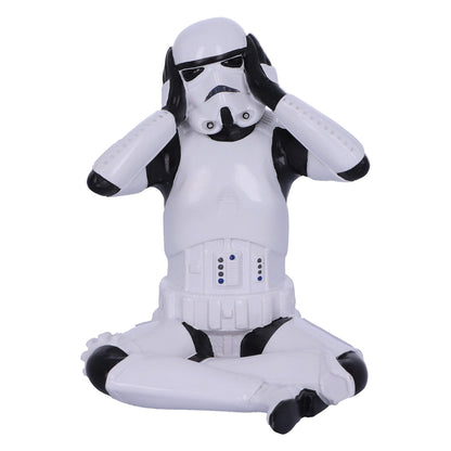 Nemesis Now B4893P9 Original Stormtrooper Three Wise Sci-Fi Hear No Evil, Multicolour, One Size