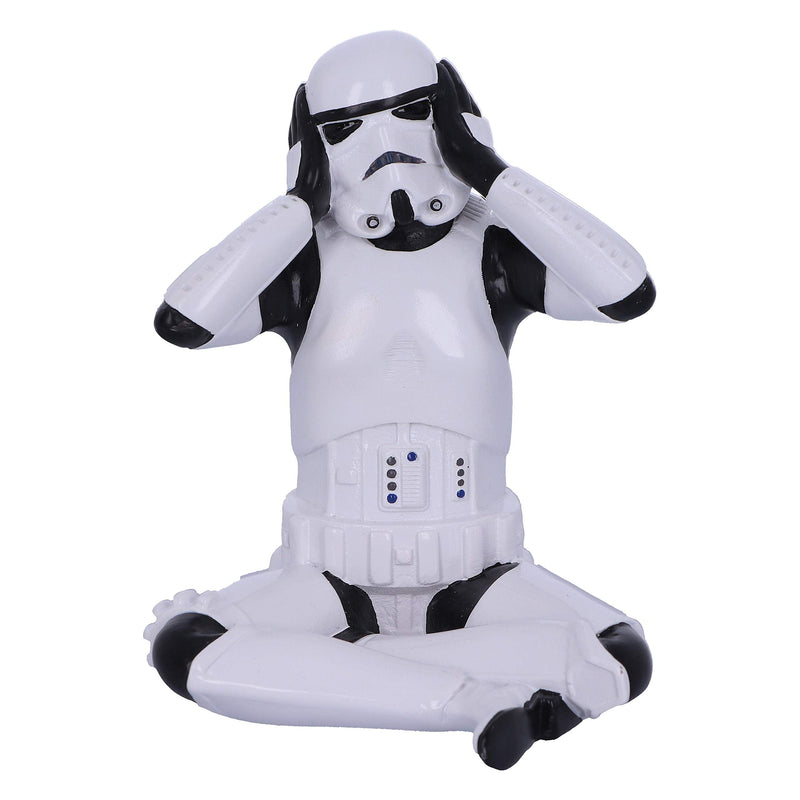 Nemesis Now B4893P9 Original Stormtrooper Three Wise Sci-Fi Hear No Evil, Multicolour, One Size
