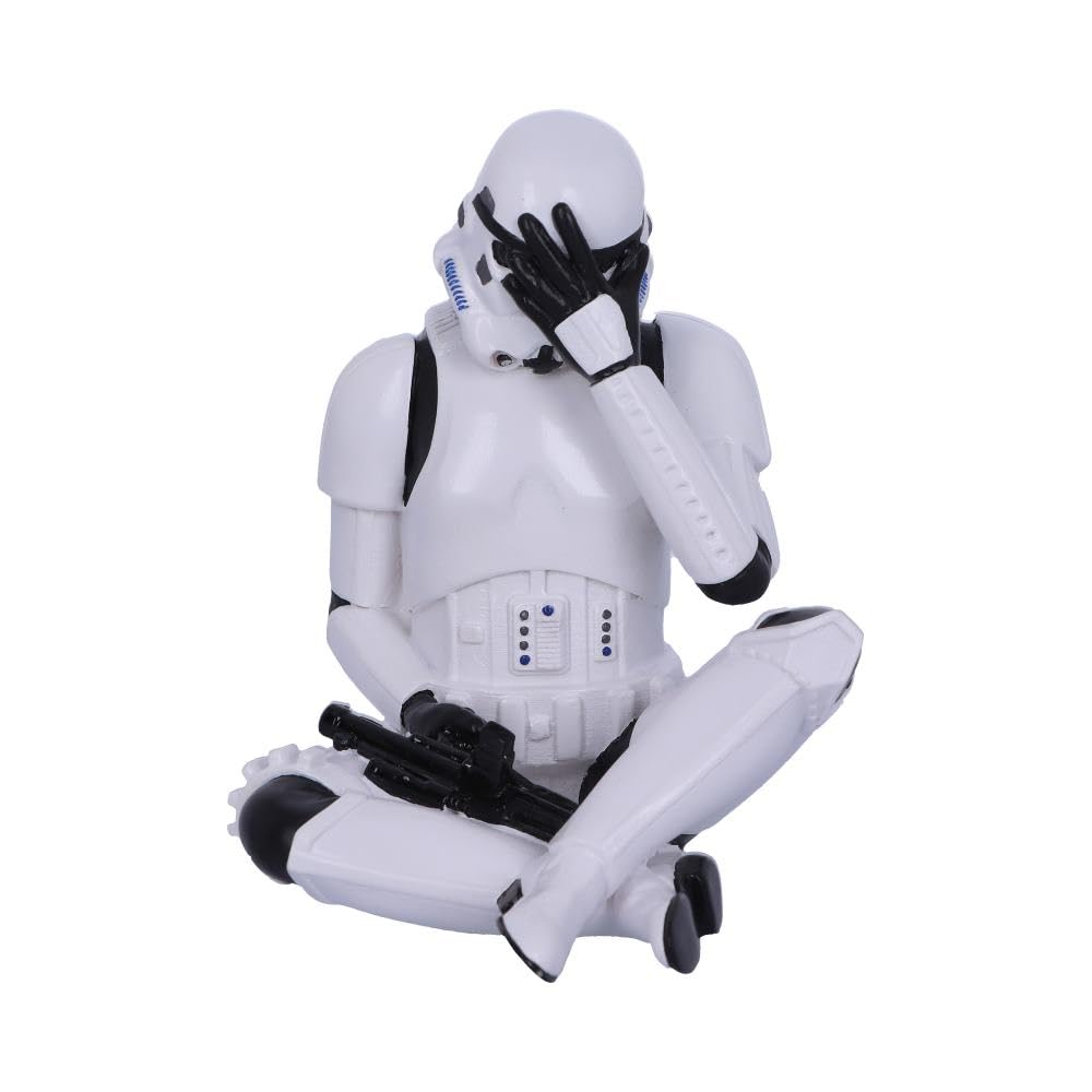 Nemesis Now Original Stormtrooper Three Wise Sci-Fi See No Evil, Multicolour, One Size