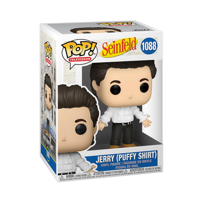 Funko Pop! TV: Seinfeld - Jerry Seinfeld with Puffy Shirt- Figurine en Vinyle à Collectionner - Idée de Cadeau - Produits Officiels - Jouets pour Les Enfants et Adultes - TV Fans