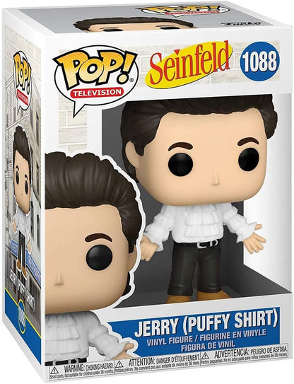 Funko Pop! TV: Seinfeld - Jerry Seinfeld with Puffy Shirt- Figurine en Vinyle à Collectionner - Idée de Cadeau - Produits Officiels - Jouets pour Les Enfants et Adultes - TV Fans