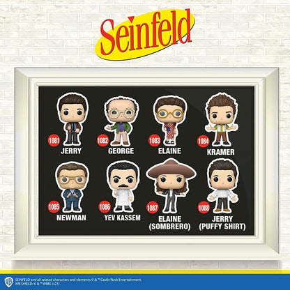Funko Pop! TV: Seinfeld - Jerry Seinfeld with Puffy Shirt- Figurine en Vinyle à Collectionner - Idée de Cadeau - Produits Officiels - Jouets pour Les Enfants et Adultes - TV Fans