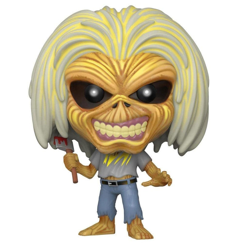 Funko POP! Rocks: Iron Maiden - Killers - (Skeleton Eddie) - Vinyl-Sammelfigur - Geschenkidee - Offizielle Handelswaren - Spielzeug Für Kinder und Erwachsene - Music Fans - Modellfigur Für Sammler