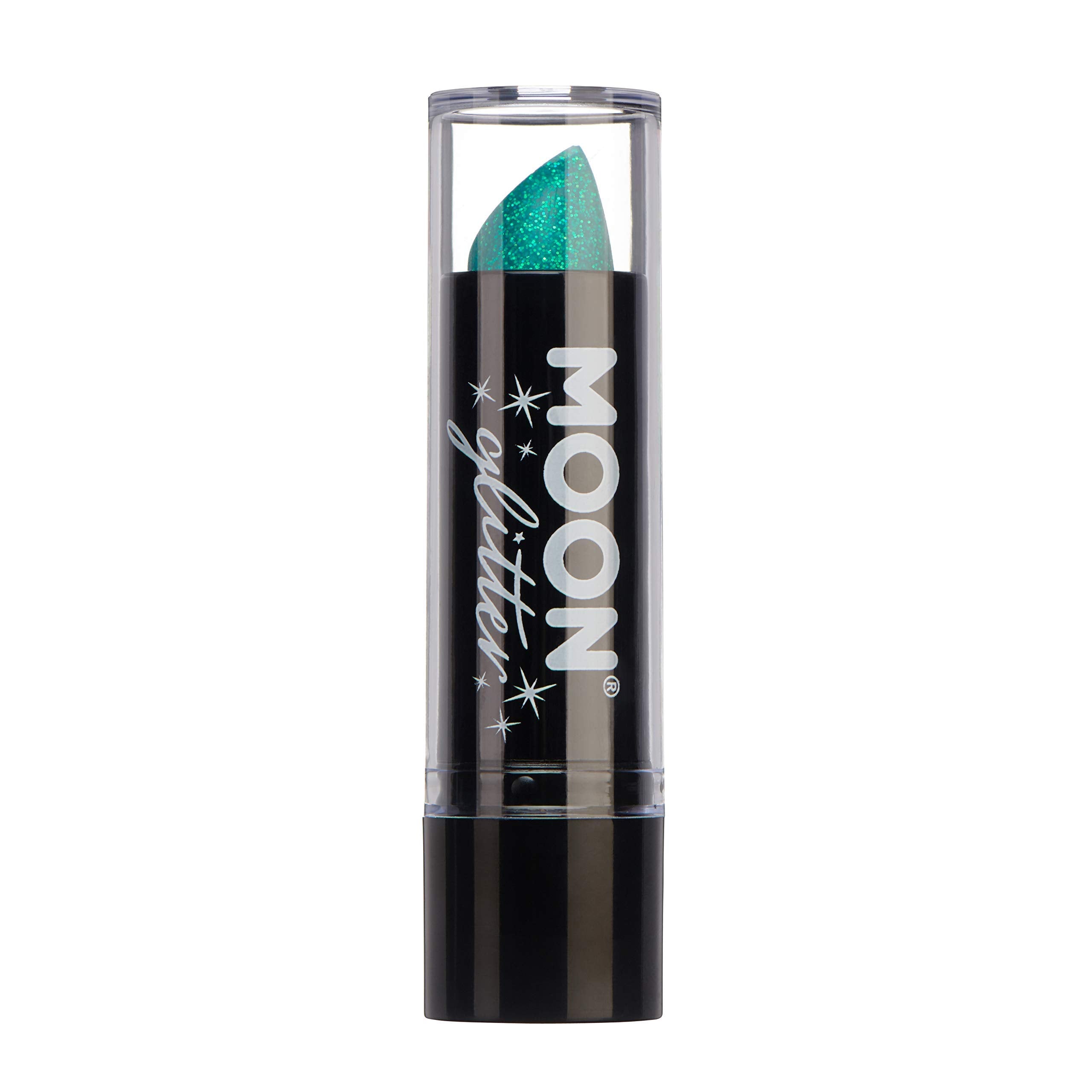 Smiffys Moon Glitter Iridescent Glitter Lipstick, Green