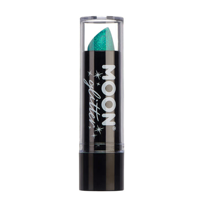Smiffys Moon Glitter Iridescent Glitter Lipstick, Green