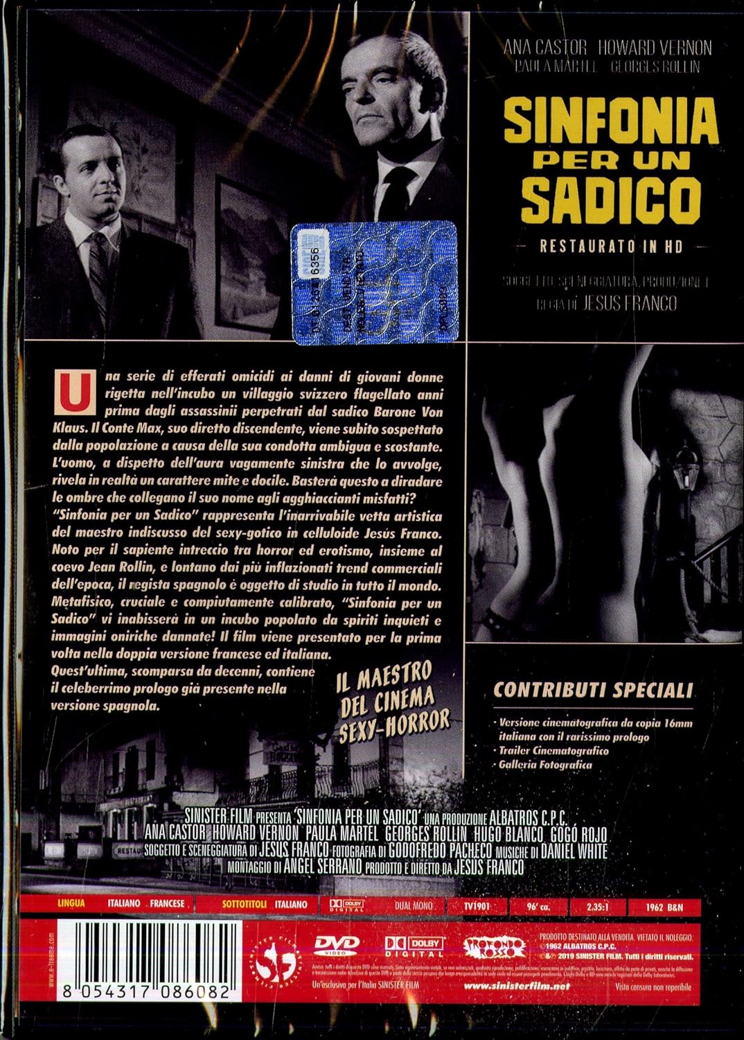 Sinfonia Per Un Sadico (Restaurato In Hd