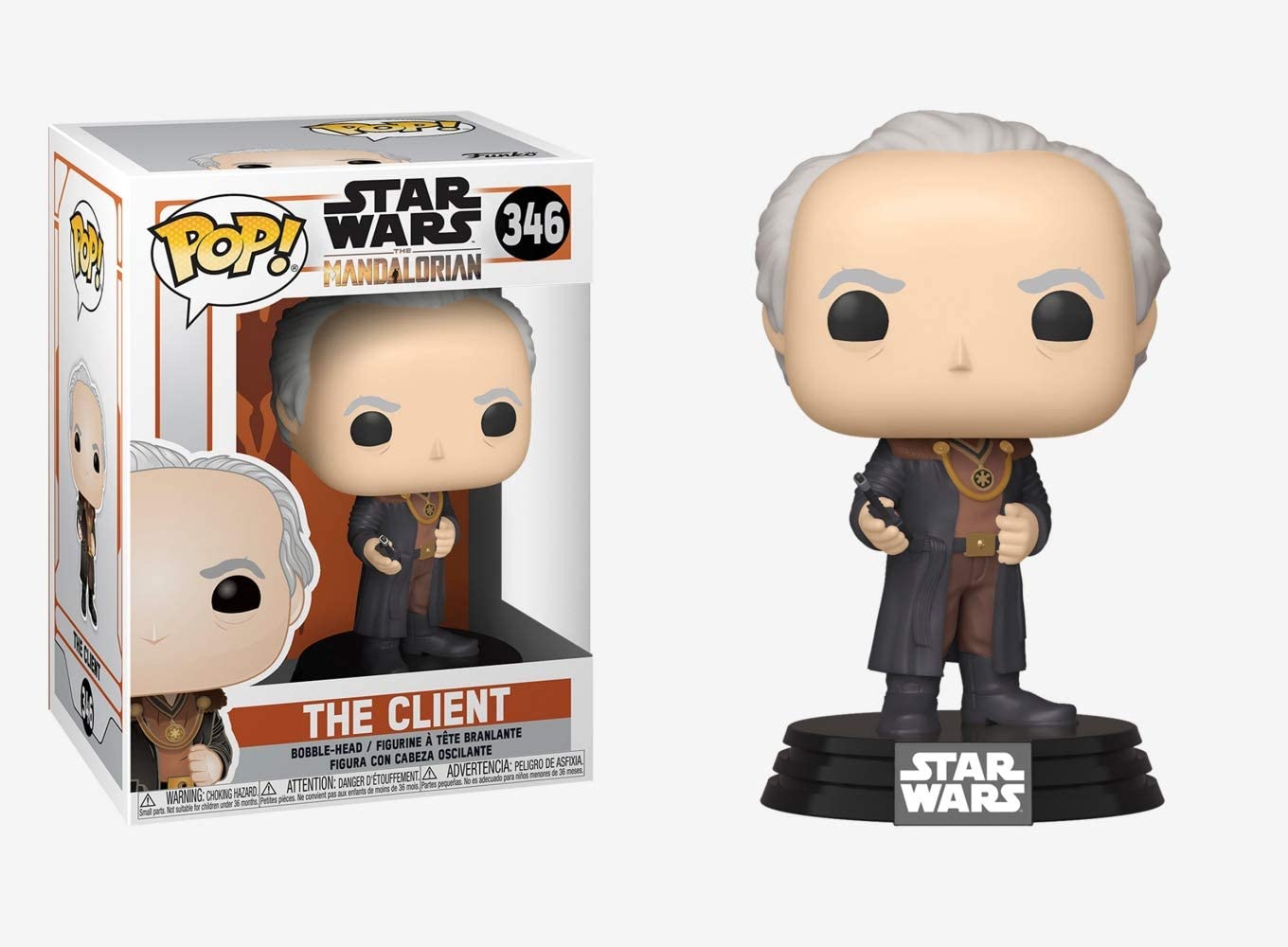 Funko POP! Star Wars: the Mandalorian - Chub - the Client - Collectable Vinyl Figure - Gift Idea - Official Merchandise - Toys for Kids & Adults - TV Fans - Model Figure for Collectors and Display
