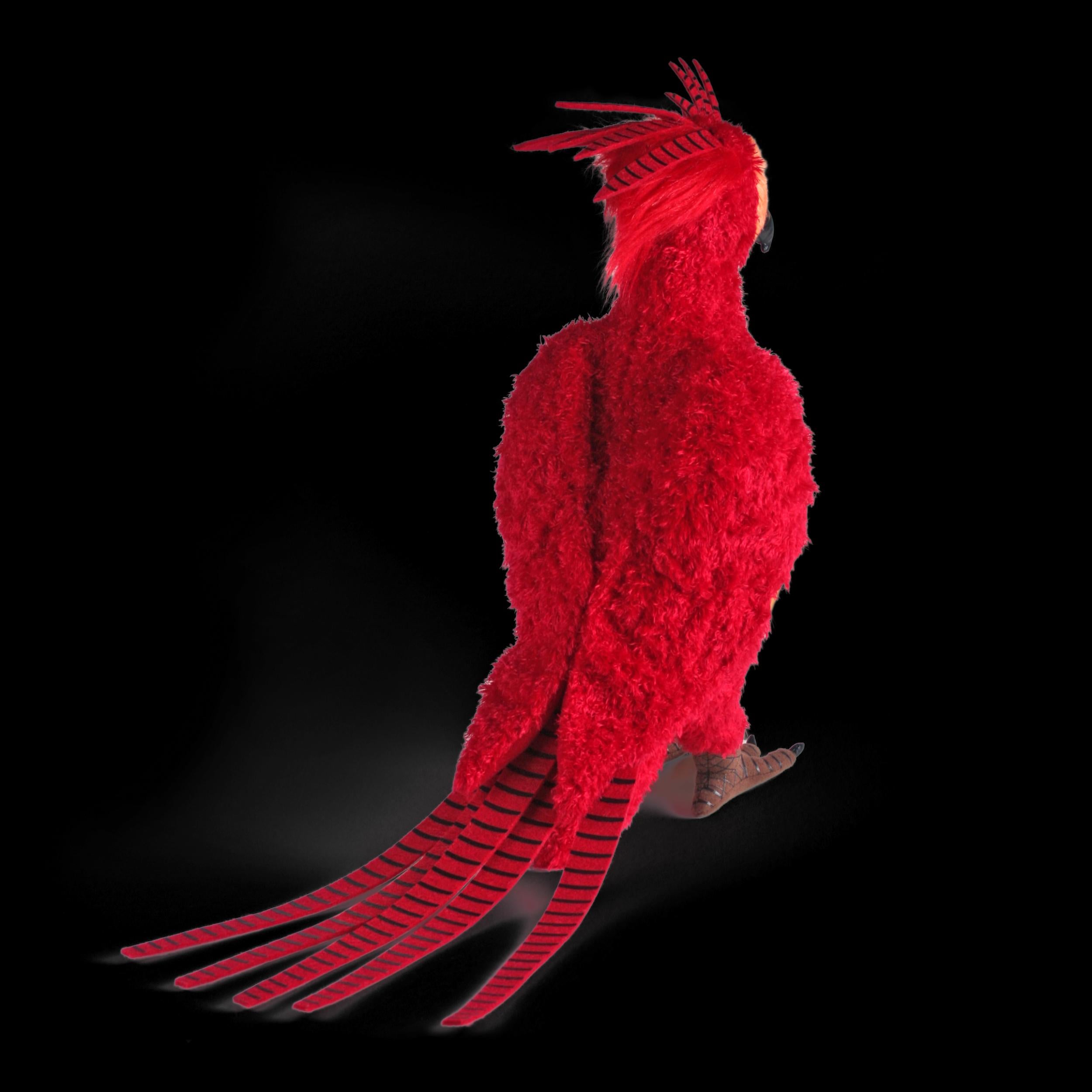 The Noble Collection Harry Potter Fawkes Collector's Plush - Officially Licensed 14in (35cm) Red & Gold Phoenix Plush Toy Dolls Gifts