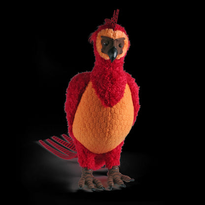 The Noble Collection Harry Potter Fawkes Collector's Plush - Officially Licensed 14in (35cm) Red & Gold Phoenix Plush Toy Dolls Gifts