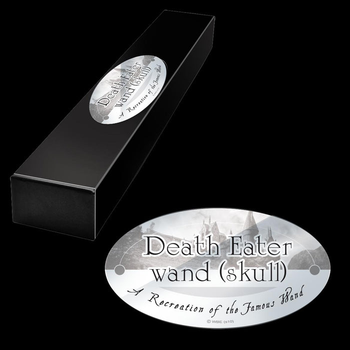 The Noble Collection Death Eater Character Wand (Calavera