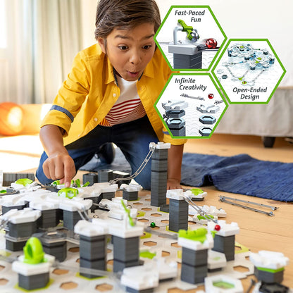 Ravensburger GraviTrax Zipline Accessory - Marble Run and STEM Toy for Boys and Girls Age 8 and Up - Expansion for 2019 Toy of The Year Finalist GraviTrax