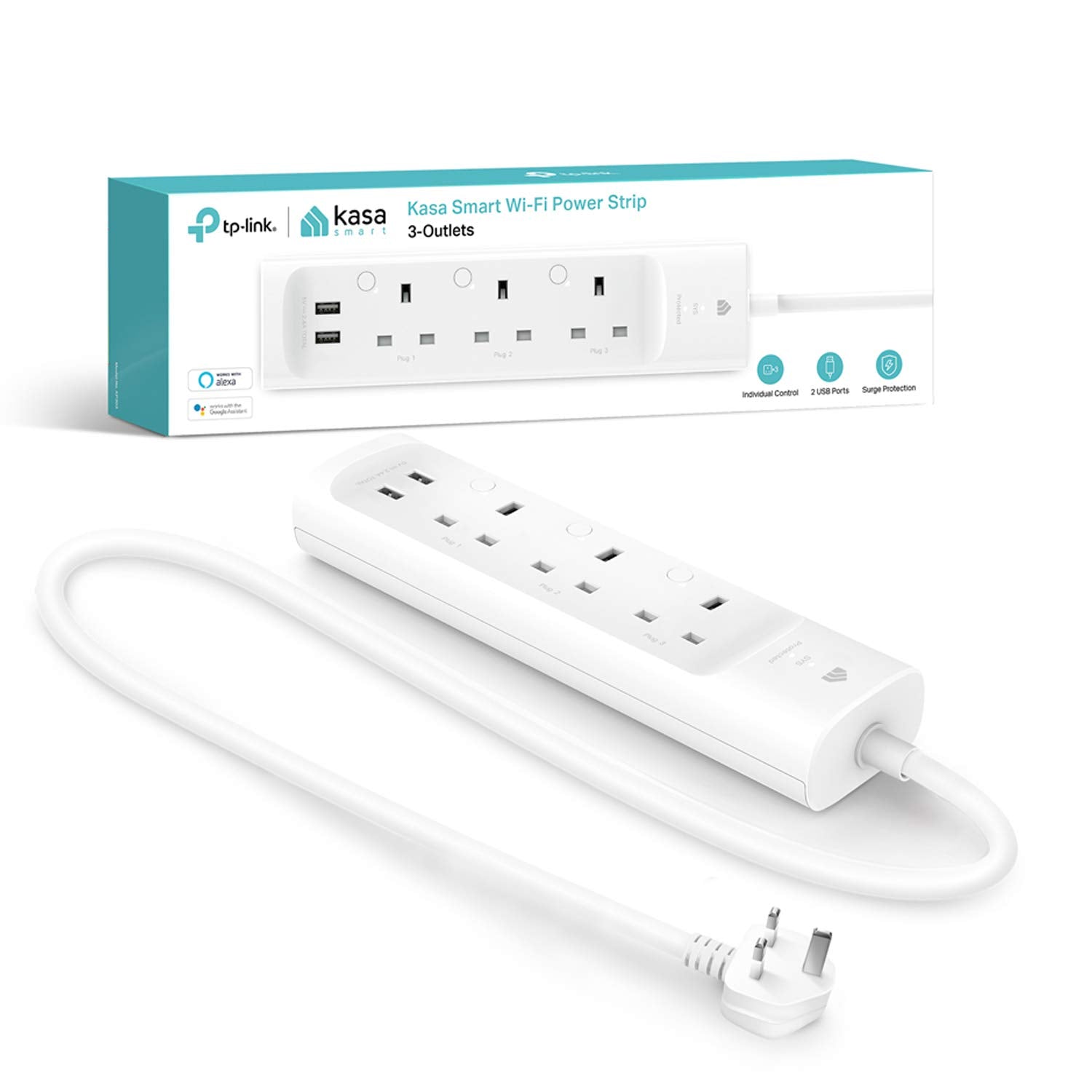 Tp-Link 3 Outlets Smart Wifi Power Strip