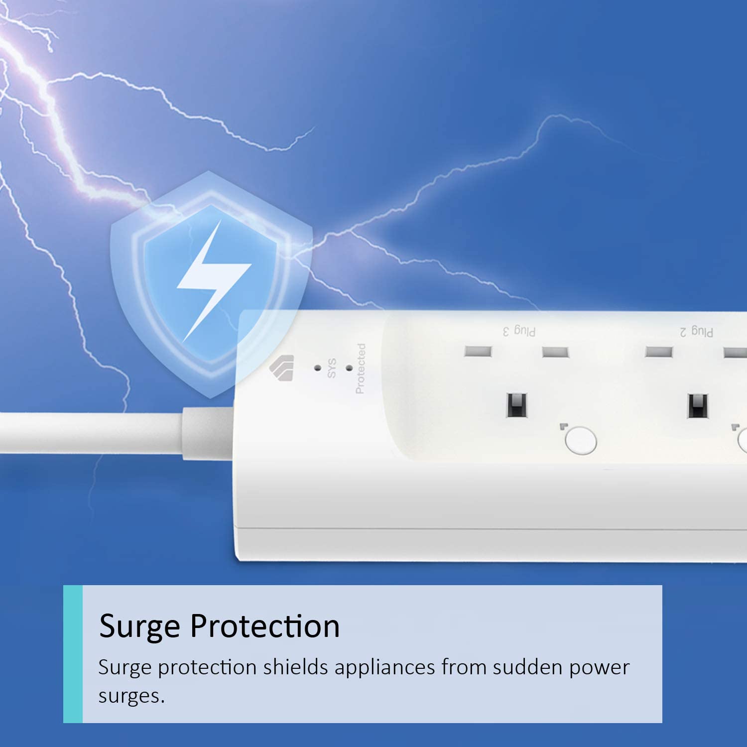 Tp-Link 3 Outlets Smart Wifi Power Strip