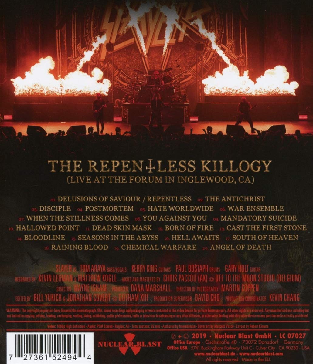 The Repentless Killogy (Show Only)