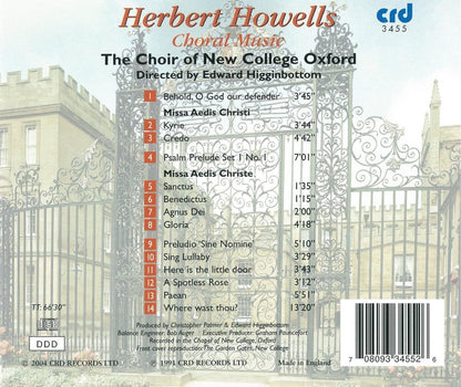 Herbert Howells: Choral Music