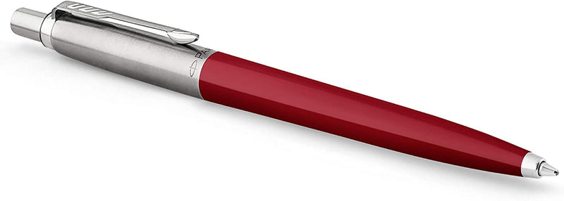Parker Jotter Originals Ballpoint Pen | Classic Red Finish | Medium Point | Blue Ink