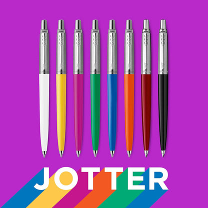 Parker Jotter Originals Ballpoint Pen | Classic Magenta Finish | Medium Point | Blue Ink | 1 Count
