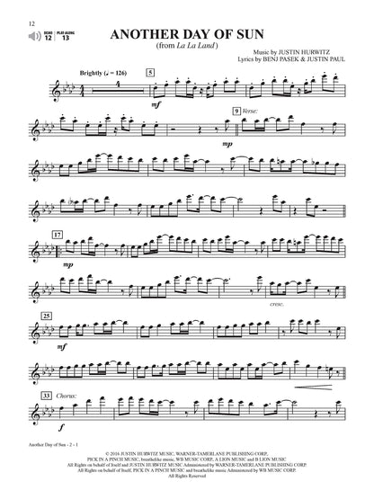 Top Broadway & Movie Songs Instrumental Solos