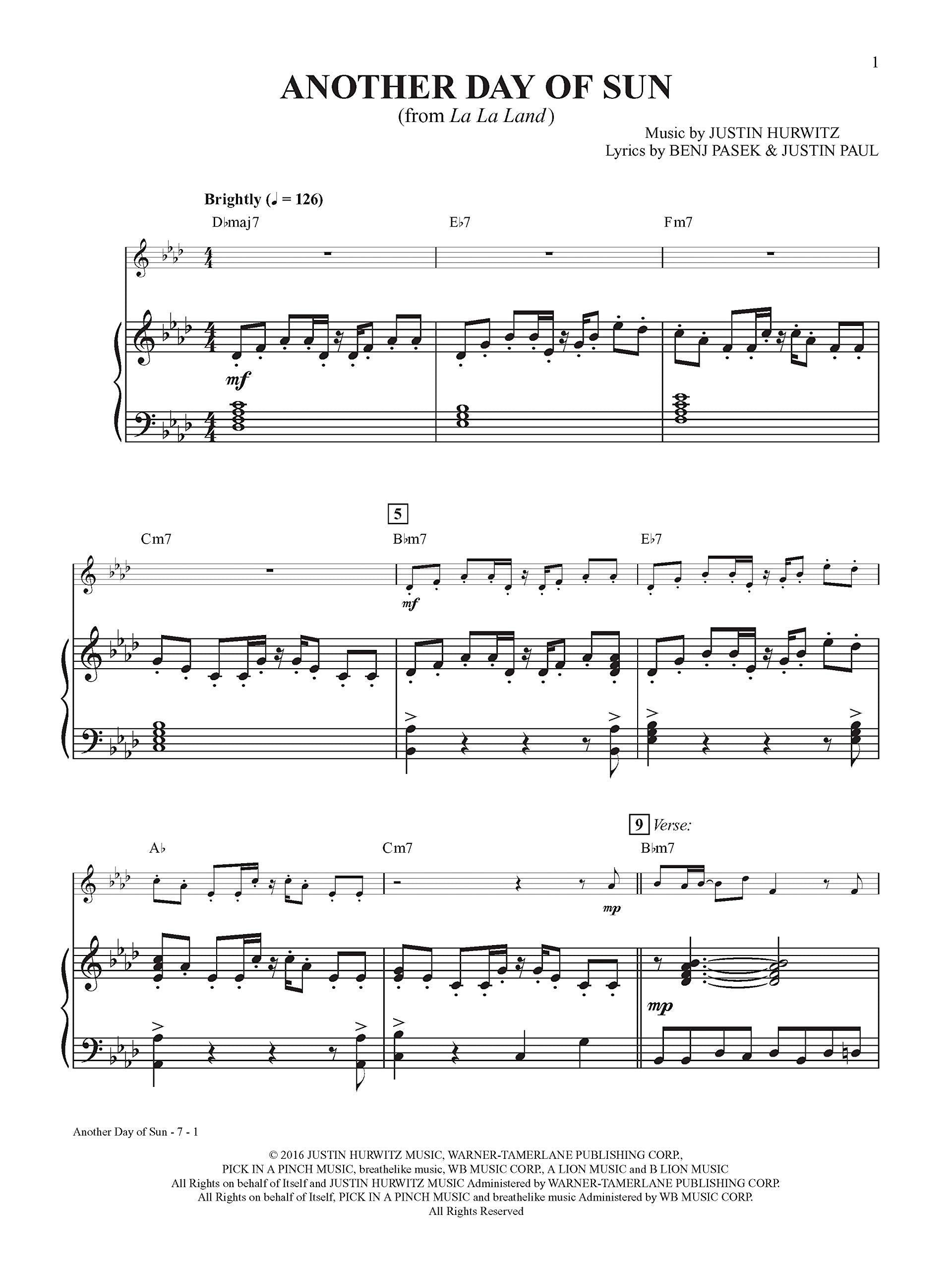 Top Broadway & Movie Songs Instrumental Solos
