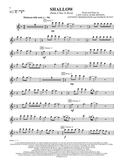 Top Broadway & Movie Songs Instrumental Solos