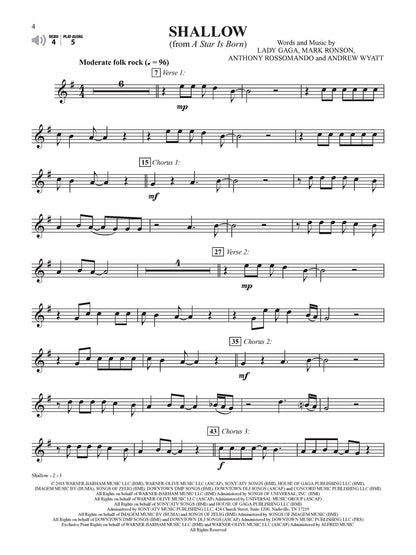 Top Broadway & Movie Songs Instrumental Solos