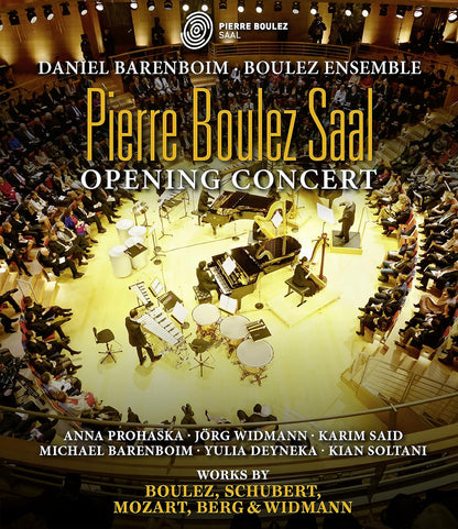 Pierre Boulez Saal: Opening Concert - Boulez Ensemble; Daniel Barenboim (all regions Blu Ray)