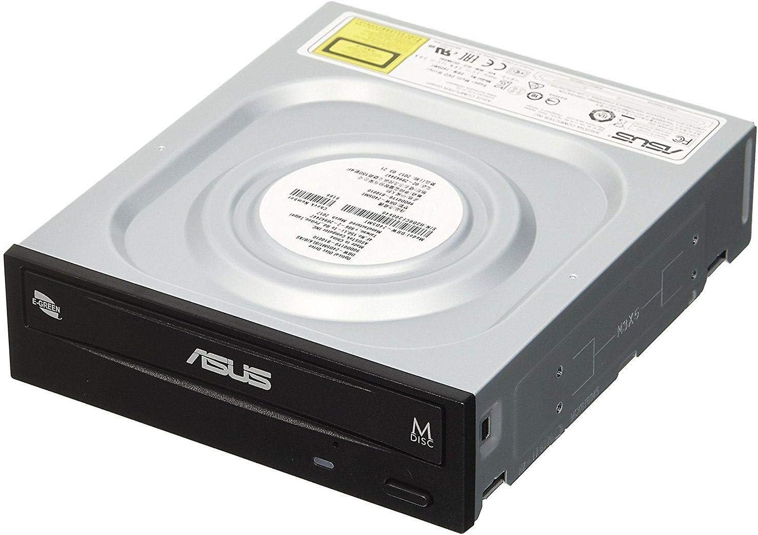 ASUS DRW-24D5MT Internal DVD Super Multi DL Black CD+/-RW, DVD+/-RW, DVD DL, 4-24 x, 145 ms DVD
