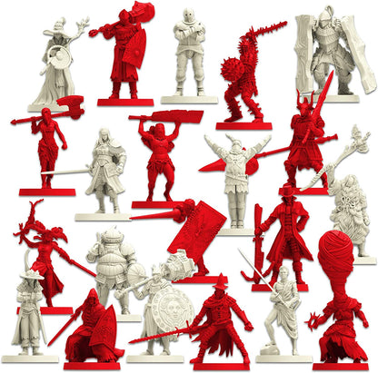 Dark Souls The Board Game: Phantoms Expansion, Fantasy Dungeon Crawl Game with Detailed Invader Miniatures for 1-4 Players, 14 Years Old +, Red, 30.48 x 30.48 x 5.59 cm
