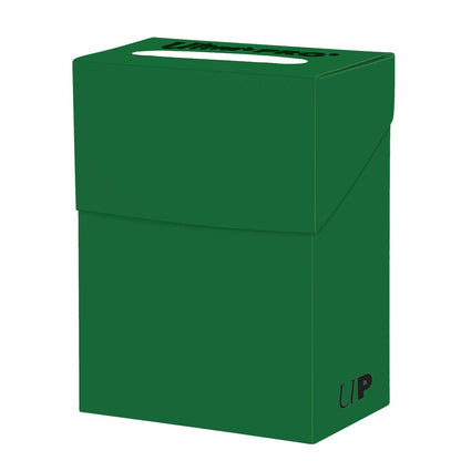 Ultra Pro- Caja de Cubierta, geométrico, Color Lime Green (85296