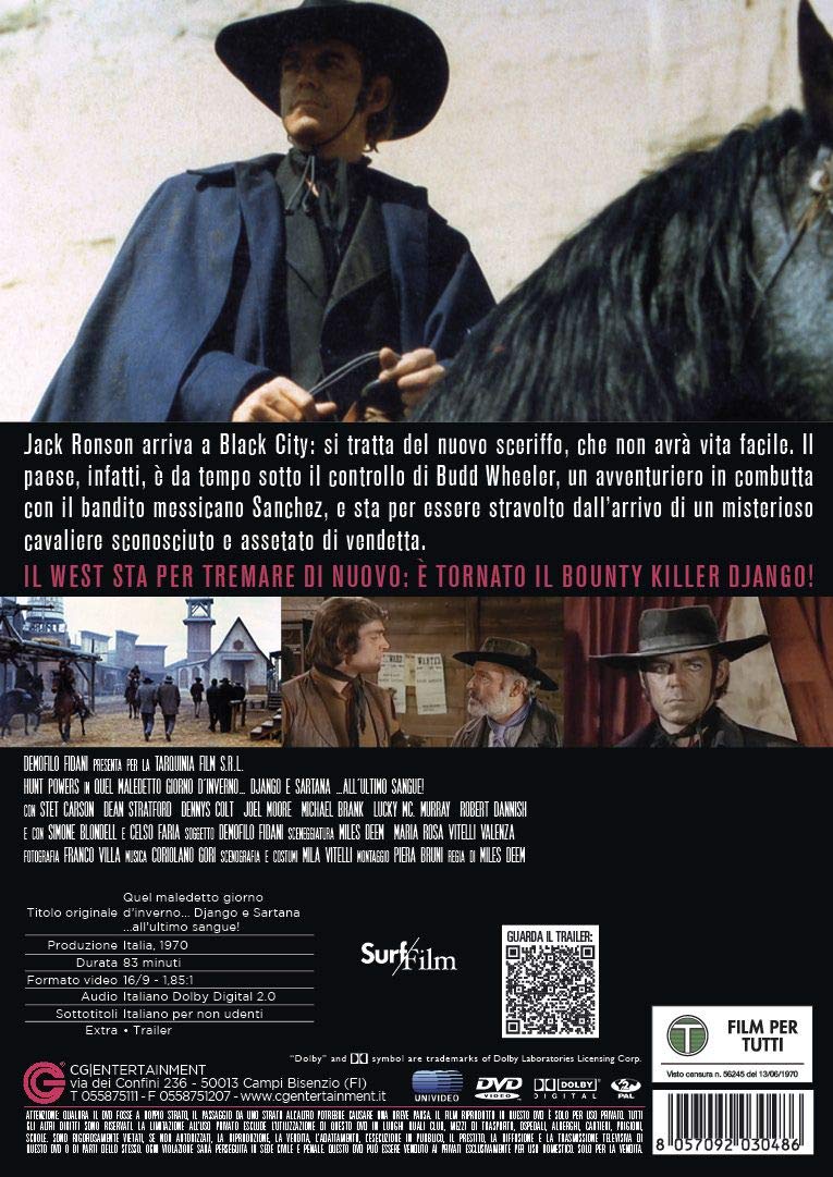 Dvd - Django E Sartana All'Ultimo Sangue! (1 DVD